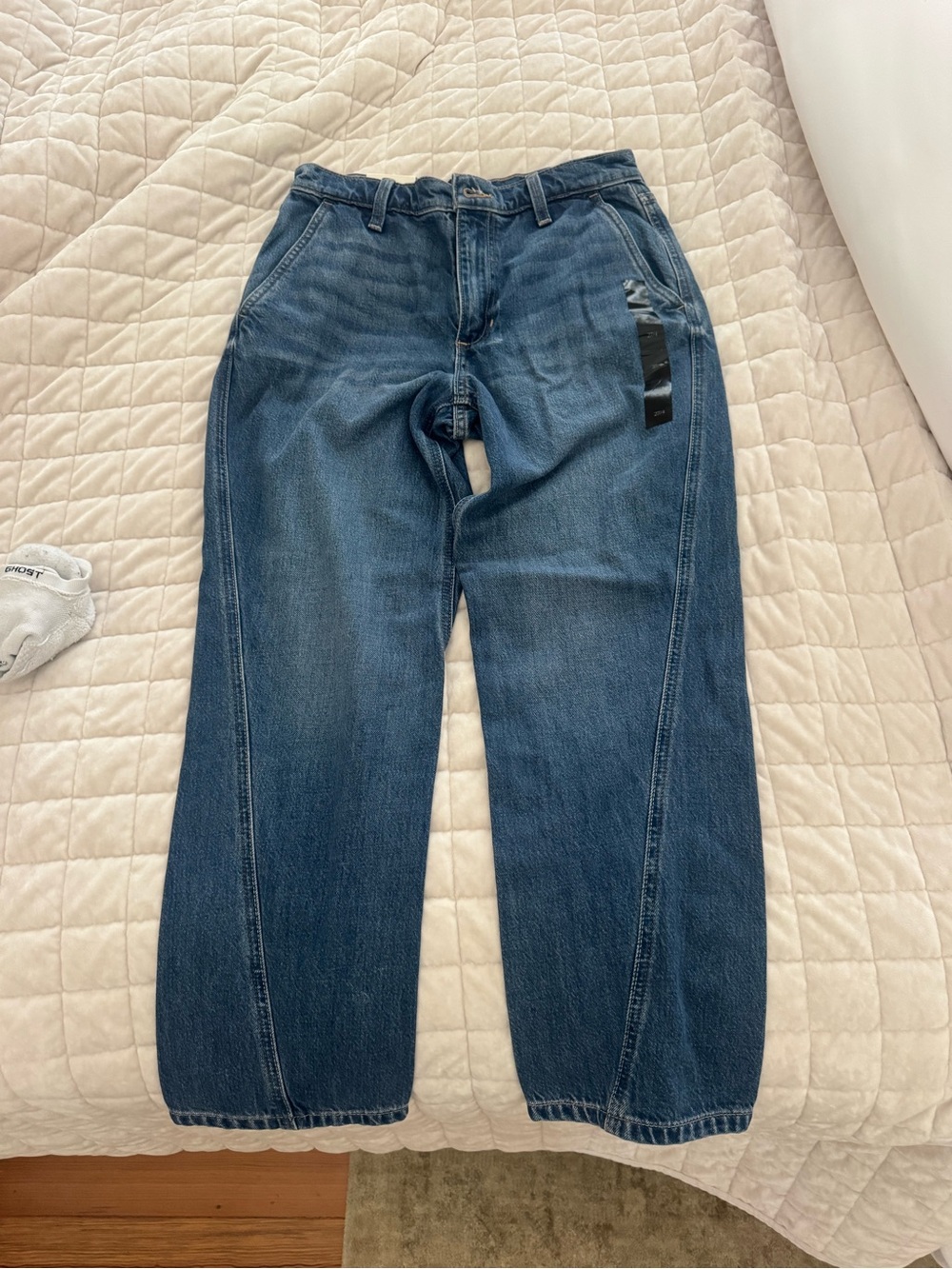 Banana Republic Boyfriend Jeans in Blue Wash